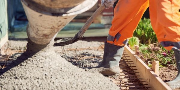NewTop control joint cutting system on concrete slab